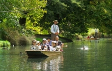 Punting on the Avon